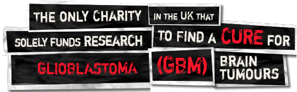 The only charity in the UK that solely funds research to find a cure for Glioblastoma Brain Tumours (GBM)