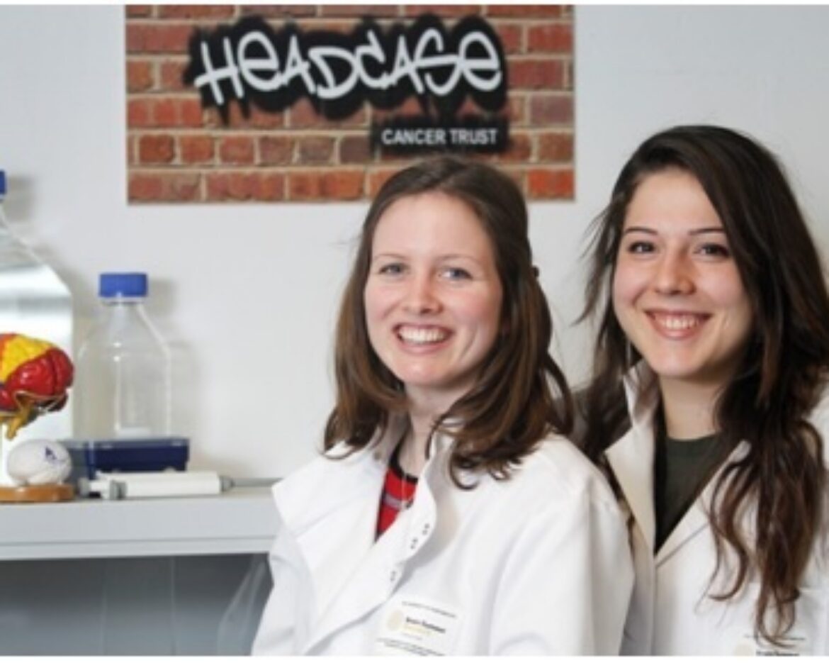 Kathleen Keatley and Mikaella Vouri leading research for Headcase Cancer Trust