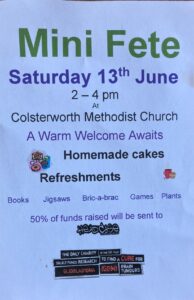 Church Fete raising funds for Glioblastoma research - Headcase Cancer Trust